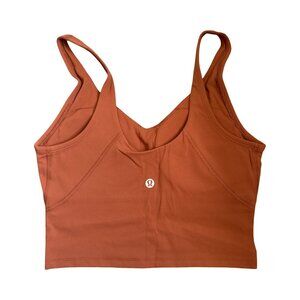 Lululemon align tank yoga sports bra NEW size 6 women’s workout bra orange